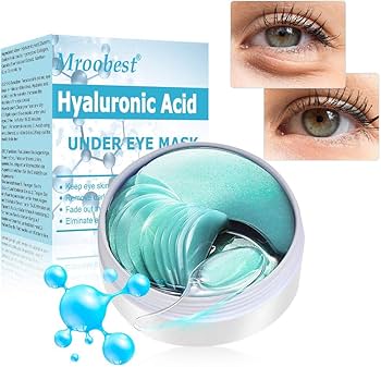 Hyaluronic Acid under eye patches and masks
