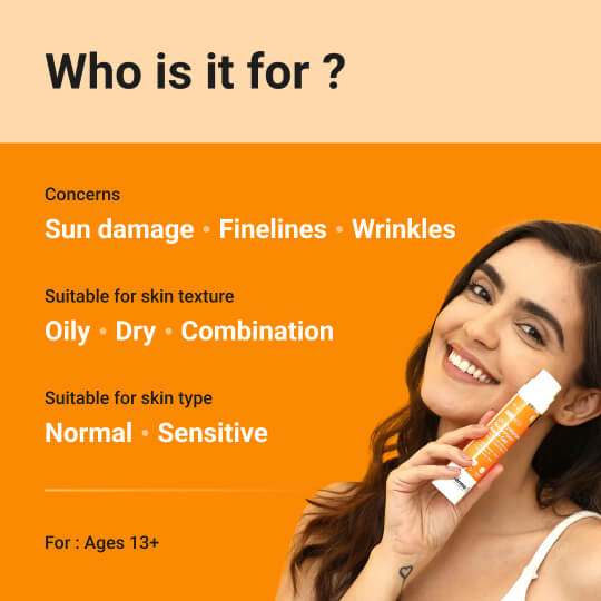 The Derma Co 1% Hyaluronic Sunscreen SPF 50 PA++++