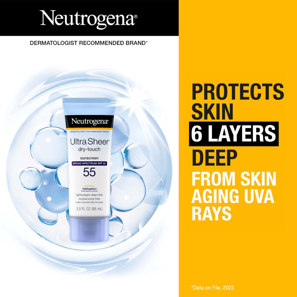 Neutrogena Ultra Sheer Dry-Touch Sunscreen SPF 55